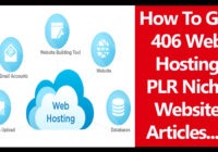web hosting plr articles