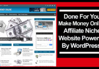 make money online affiliate niche website