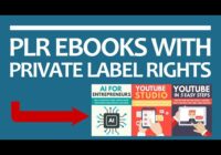 PLR eBooks With Private Label Rights