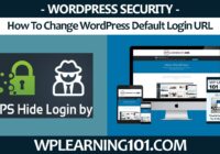 How To Change WordPress Default Login URL With WPS Hide Login WP Plugin Tutorial (Step-By-Step)