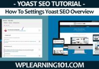 How To Settings Yoast SEO Overview WordPress Plugin In WordPress Dashboard (Step-By-Step Tutorial)