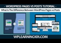 What Is The Difference Between WordPress Pages vs Posts (Step By Step Tutorial)