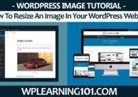 How To Resize An Image In Your WordPress Website (Step By Step Tutorial)