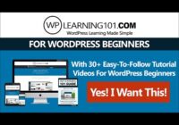 WordPress Tutorials For Beginners - How To Make A WordPress Website (Step By Step)