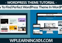 How To Find Perfect WordPress Theme In WordPress (Step By Step Feature Filter Tutorial)