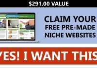 How To Get 3 Make Money Online Affiliate Niche Websites For 100% Free (Download Now)