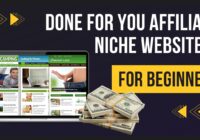Done For You Affiliate Niche Websites For Beginners [3 Free Niche Websites]