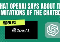 OpenAI's Insights on Chatbot Limitations - How to Utilize ChatGPT Effectively