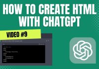 How To Create HTML With ChatGPT | Step by Step Tutorial