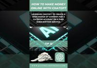 How To Make Money Online With ChatGPT - Tip # 12