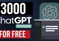 3000 ChatGPT Prompts For Free
