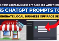 How To Use ChatGPT Prompts To Generate Local Business OFF Page SEO (ChatGPT For Local SEO)