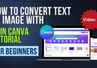 How To Convert Text To Image With AI In Canva Tutorial For Beginners