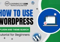How To Use WordPress Plugin And Theme Search (Tutorial For Beginners)