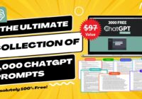Revolutionize Your Business with 3000 Free ChatGPT Prompts!