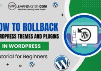 How To Rollback/Downgrade WordPress Themes And Plugins