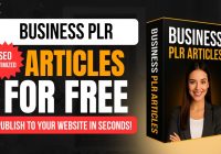 Business PLR Articles For Free – Publish Instantly with WordPress Autoblogging!