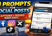 Free AI Prompt Generator Tool for Social Media Content (Posts, Captions & Hooks)