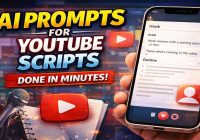 Free AI Prompt Generator Tool for YouTube Scripts (Videos Done in Minutes)