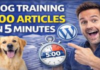 I Added 100 Dog Training Articles to My WordPress Plugin Database (WordPress Autoblogging Plugin)