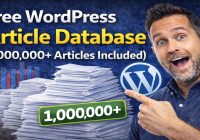 Free WordPress Article Database (1,000,000+ Articles Included)