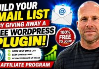 How To Build Your Email List By Giving Away A Free WordPress Plugin
