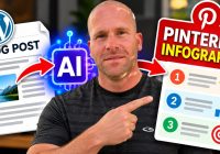 How to Create Pinterest Infographics From WordPress Blog Posts With AI