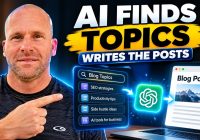 How to Find Blog Topics With AI and Automatically Write the Articles