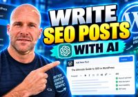 How to Write an SEO Optimized Blog Post in WordPress With AI