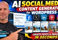 AI Social Media Content Generator for WordPress – Create Posts & Images in Seconds