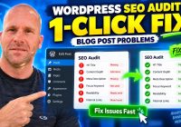 WordPress SEO Audit: Find & Fix Blog Post Problems in 1 Click